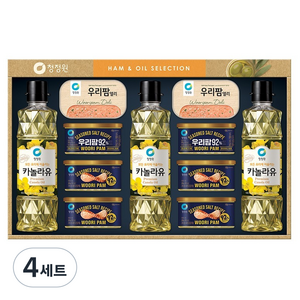 청정원 팜고급유 1호 11종 세트, 4세트