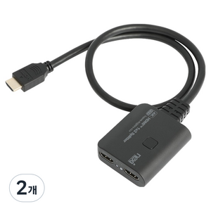 넥시 4K 1:2 HDMI 분배기 NX1116, 2WAY NX-4K0102N, 2개