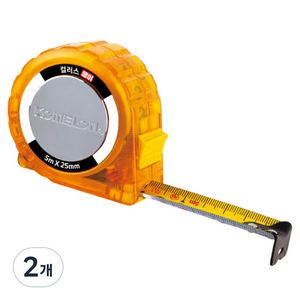 코메론 컬러스 쟁이 줄자 KMC-25CVT, 2개