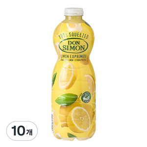 돈시몬 NFC 레몬즙, 1L, 10개