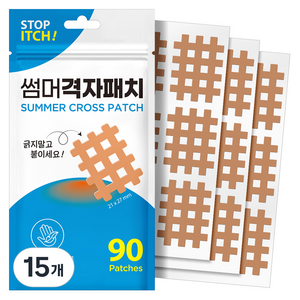 아텍스 썸머 격자 패치, 15개, 90개입