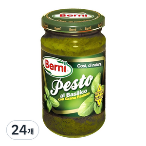 Berni 바질 페스토, 195g, 24개