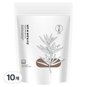 다정헌 유기농 루이보스티, 1.5g, 50개입, 10개