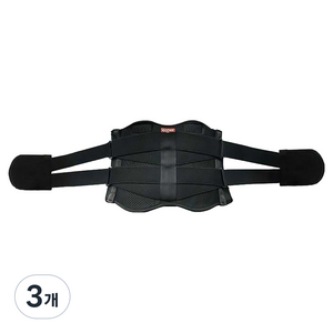 네오메드 의료용 LSO 허리보호대 JC-B-8100, 블랙, 3개