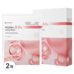 리더스 PDRN 0.5% 리프팅 마스크, 2개, 10개입
