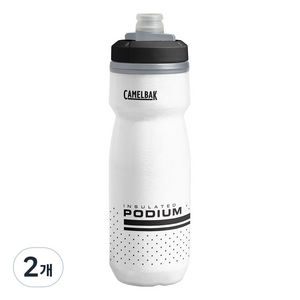포디엄 칠리 스포츠 물병, WhiteBlack, 620ml, 2개