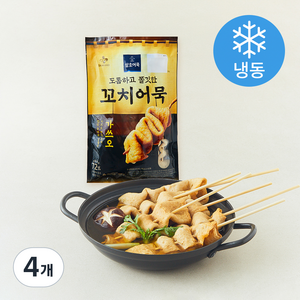 삼호어묵 도톰하고 쫄깃한 꼬치어묵 가쓰오 (냉동), 460g, 4개