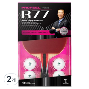 티마운트 프로필 R77 완제품라켓, 상세 설명 참조, 2개