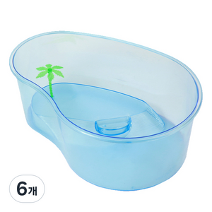 아쿠아선두 거북이 사육통 L Q5-G, 6개