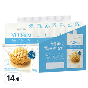 티젠 요밀 오리지널 요거트, 45g, 14개
