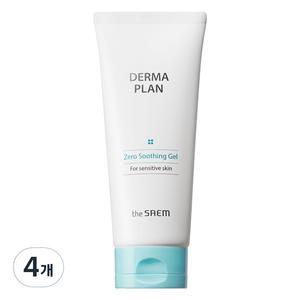 더샘 더마 플랜 제로 수딩 젤, 200ml, 4개