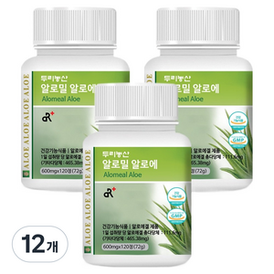 두리농산 알로밀 알로에, 72g, 12개