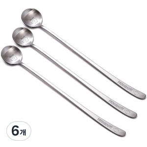 홈애니 국산 롱 티스푼, 코끼리, 6개