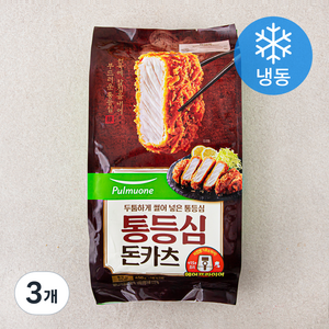 통등심돈카츠, 3개, 450g