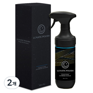 루나틱폴리시 폼폼 인테리어 클리너, 500ml, 2개