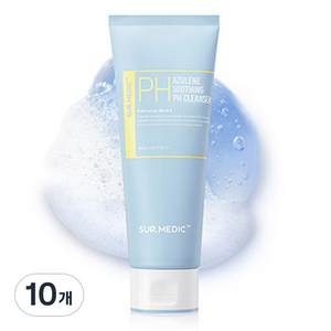 써메딕 아줄렌 수딩 약산성 클렌져, 150ml, 10개