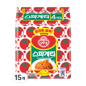 오뚜기 스파게티, 600g, 15개