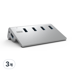 넥스트유 이지넷유비쿼터스 USB3.0 알루미늄 4포트 스탠드형 USB허브 NEXT-315UH, 혼합색상, 3개