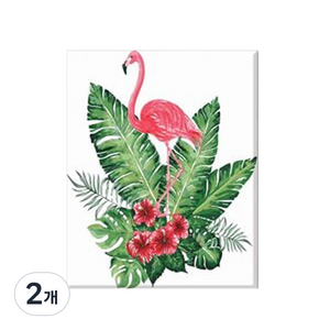 아이러브페인팅 워터아트 DIY 명화그리기 40 x 50 cm, 보태니컬플라망고, 2개