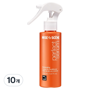 미쟝센 퍼펙트 엉킴제로 노워시 트리트먼트, 150ml, 10개