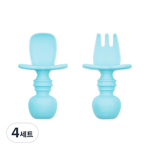 범킨스 베이비 스푼포크 세트, 블루, 4세트