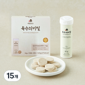 대령숙수 육수의 비밀 코인육수, 4g, 15개, 10개입