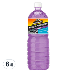 아머올 에탄올 발수코팅 워셔액, 1.8L, 6개