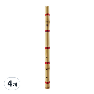 엔젤악기 성십오 대나무 단소, 자연 갈색, 4개