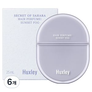 헉슬리 헤어 퍼퓸 선셋 포그, 25ml, 6개