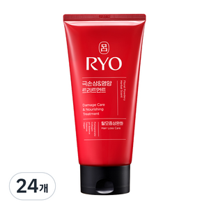 려 함빛 극손상 & 영양 트리트먼트 탈모증상완화 플로럴 파우더리향, 300ml, 24개