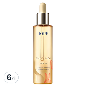 아이오페 골든글로우 페이스 오일, 40ml, 6개