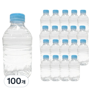 동원샘물 생수 무라벨, 300ml, 100개