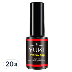 유키 오버레이 탑젤, 5ml, 20개