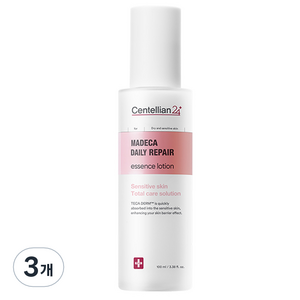 센텔리안24 마데카 데일리 리페어 에센스로션, 100ml, 3개