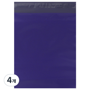 아이엔피 LDPE 택배봉투 퍼플 50p, 4개