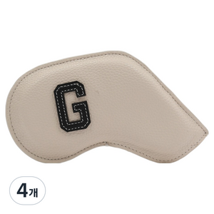 테크스킨 컬러컬렉션 아이언커버, 아이보리 G, 4개