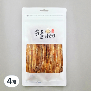 순돌이네 순살 구운 아귀스틱, 4개, 200g
