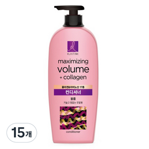 엘라스틴 콜라겐 & 아미노산 17종 볼륨 컨디셔너, 680ml, 15개
