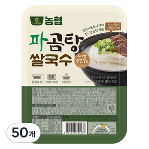 농협식품 파곰탕 쌀국수, 96g, 50개