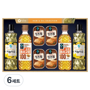 청정원 팜고급유특선호 세트, 6세트