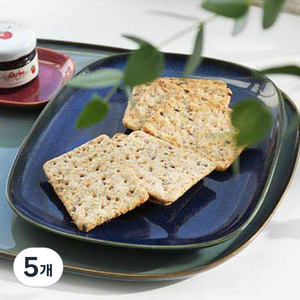 까사무띠 쎄나 조약돌 접시 20cm, 블루, 5개