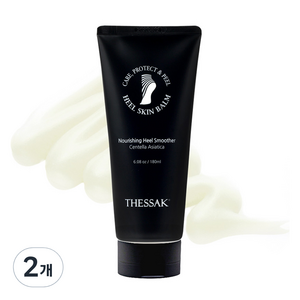 더싹 힐스킨 풋케어 크림, 2개, 180ml, 1개입