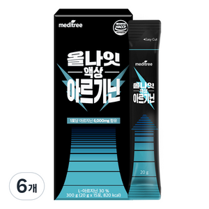 메디트리 올나잇 액상 아르기닌, 300g, 6개