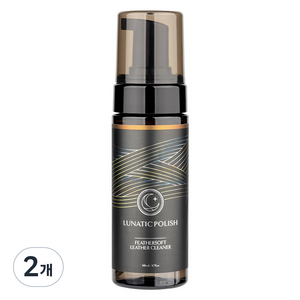 루나틱폴리시 페더소프트 레더 크리너, 140ml, 2개