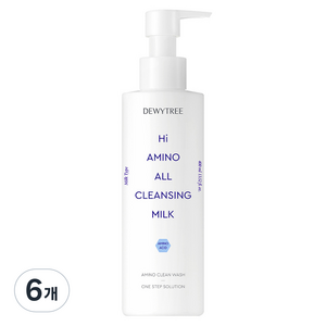 듀이트리 하이 아미노 올 클렌징 대용량 밀크, 400ml, 6개