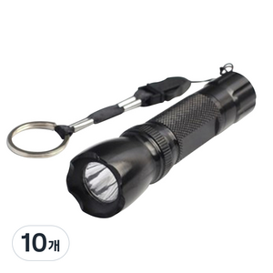 LED 포켓 후레쉬 열쇠고리 GTS20023, 10개