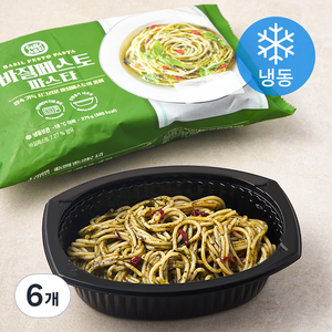 쉐프스토리 바질페스토 파스타 (냉동), 275g, 6개