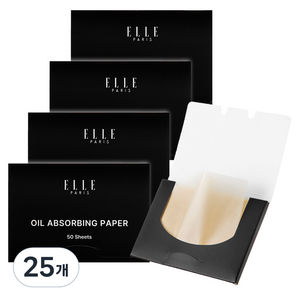 ELLE PARIS 린넨 기름종이, 25개, 50개입