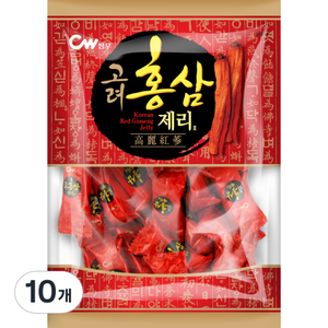 청우식품 고려 홍삼 제리 2, 350g, 10개