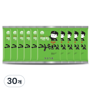 이반장 파래전장 김, 25g, 30개